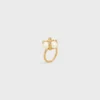 Les Perles CELINE Ring aus Strass, Kunstharzperlen und Messing mit Goldfinish Les Perles CELINE Ring aus Strass, Kunstharzperlen und Messing mit Goldfinish