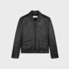Lockere Blouson-Jacke aus weichem Lammleder Lockere Blouson-Jacke aus weichem Lammleder