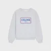 Lockeres Sweatshirt aus Baumwollfleece