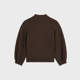 Lockeres Sweatshirt aus Baumwollfleece