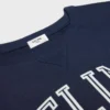 Lockeres Sweatshirt aus Baumwollfleece