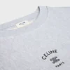 Lockeres Sweatshirt aus Baumwollfleece