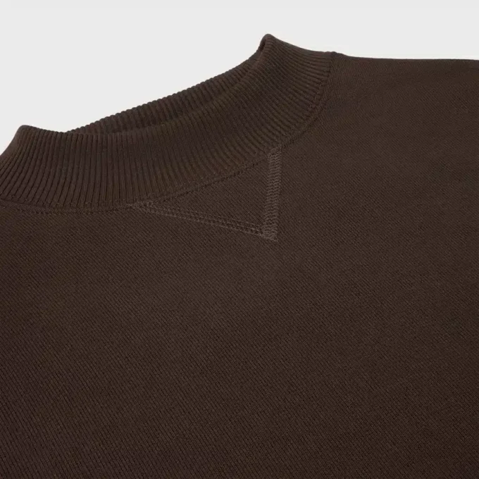 Lockeres Sweatshirt aus Baumwollfleece Lockeres Sweatshirt aus Baumwollfleece
