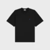 Lockeres T-Shirt aus Baumwolljersey