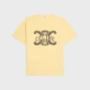 Lockeres T-Shirt aus Baumwolljersey