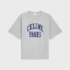 Lockeres T-Shirt aus Baumwolljersey Lockeres T-Shirt aus Baumwolljersey