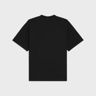 Lockeres T-Shirt aus Baumwolljersey Lockeres T-Shirt aus Baumwolljersey