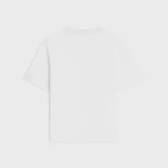 Lockeres T-Shirt aus Baumwolljersey