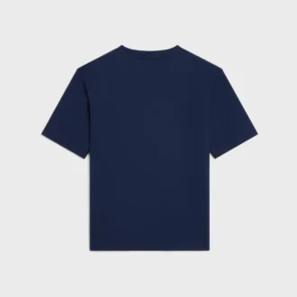 Lockeres T-Shirt aus Baumwolljersey Lockeres T-Shirt aus Baumwolljersey