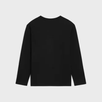 Lockeres T-Shirt aus Baumwolljersey Lockeres T-Shirt aus Baumwolljersey