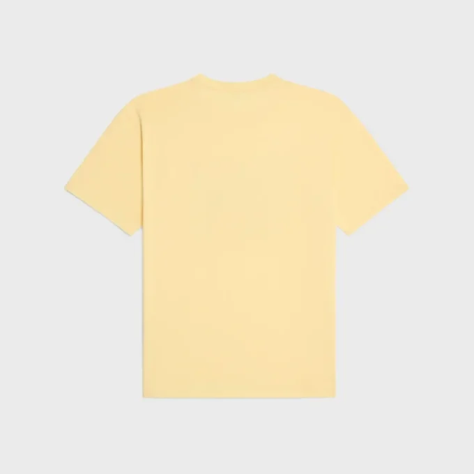 Lockeres T-Shirt aus Baumwolljersey