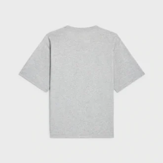Lockeres T-Shirt aus Baumwolljersey