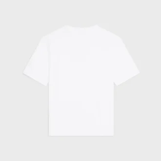 Lockeres T-Shirt aus Baumwolljersey
