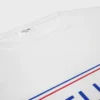 Lockeres T-Shirt aus Baumwolljersey Lockeres T-Shirt aus Baumwolljersey