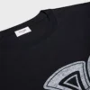 Lockeres T-Shirt aus Baumwolljersey
