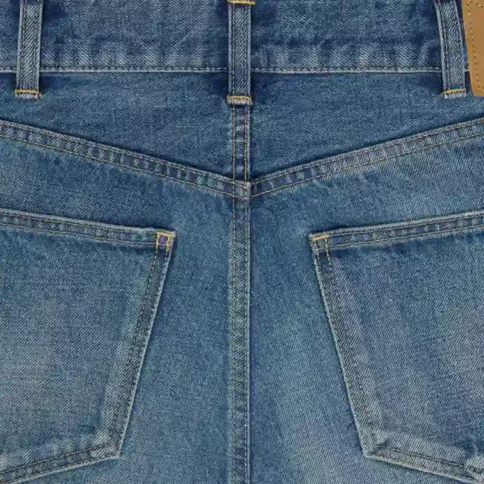 Lou Jeans aus Baumwoll-Denim Lou Jeans aus Baumwoll-Denim