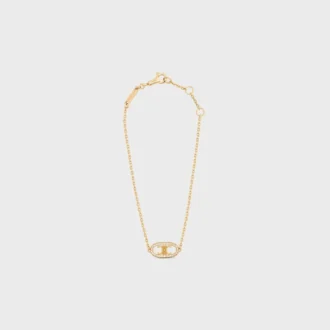 Maillon Triomphe Armband aus Gelbgold und Diamanten Maillon Triomphe Armband aus Gelbgold und Diamanten