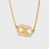 Maillon Triomphe Armband aus Gelbgold und Diamanten