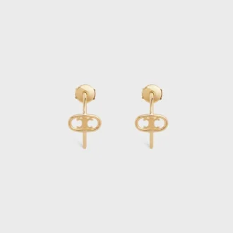Maillon Triomphe Creolen in Gelbgold