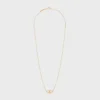 Maillon Triomphe Halskette aus Gelbgold und Diamanten Maillon Triomphe Halskette aus Gelbgold und Diamanten