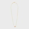 Maillon Triomphe Halskette aus Gelbgold und Diamanten Maillon Triomphe Halskette aus Gelbgold und Diamanten