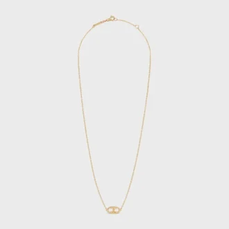 Maillon Triomphe Halskette in Gelbgold