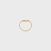 Maillon Triomphe Ring aus Gelbgold und Diamanten Maillon Triomphe Ring aus Gelbgold und Diamanten