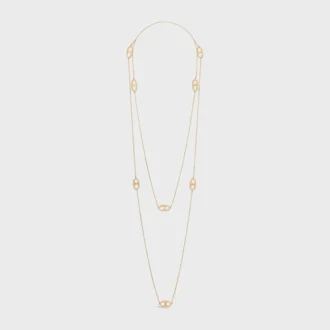 Maillon Triomphe Sautoir in Gelbgold