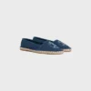 Maison Celine Espadrille aus Canvas