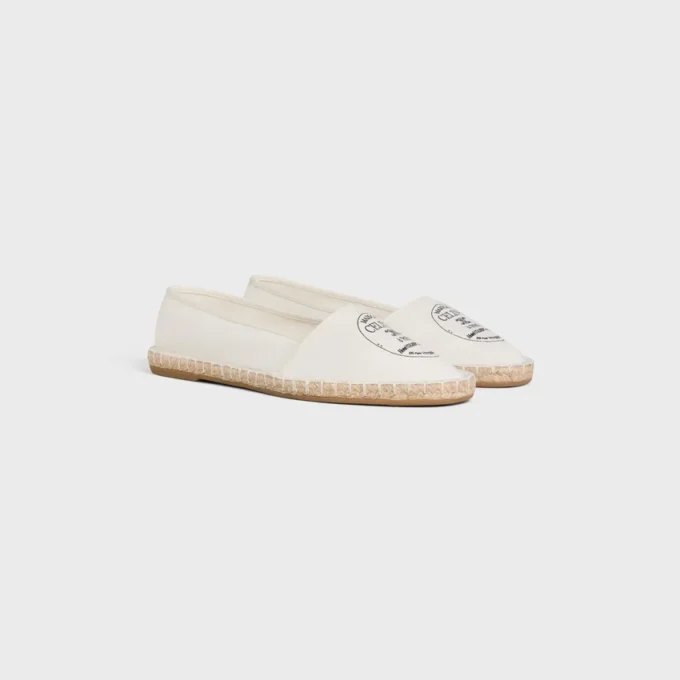 Maison Celine Espadrille aus Canvas