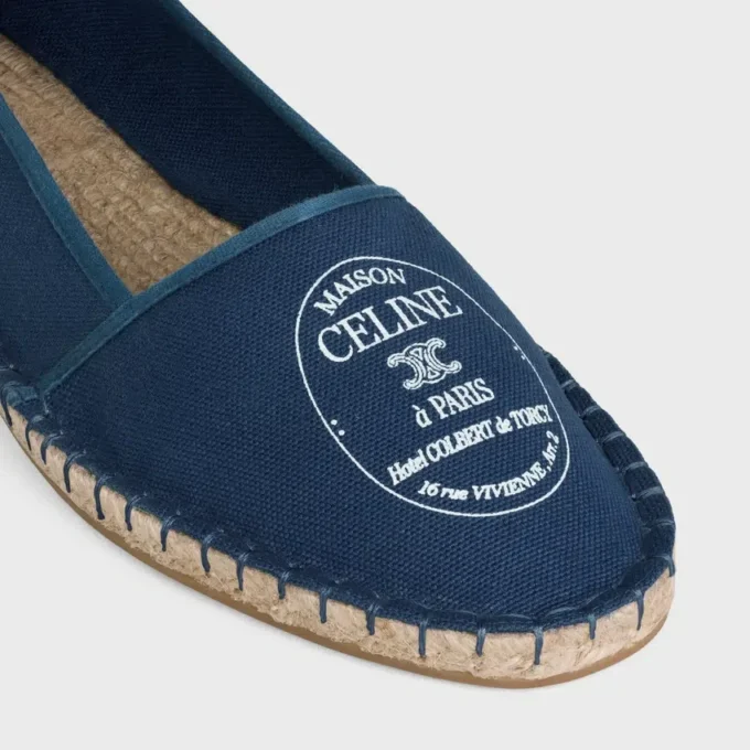 Maison Celine Espadrille aus Canvas