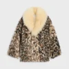 Mantel aus Mohair-Alpaka