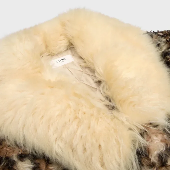 Mantel aus Mohair-Alpaka