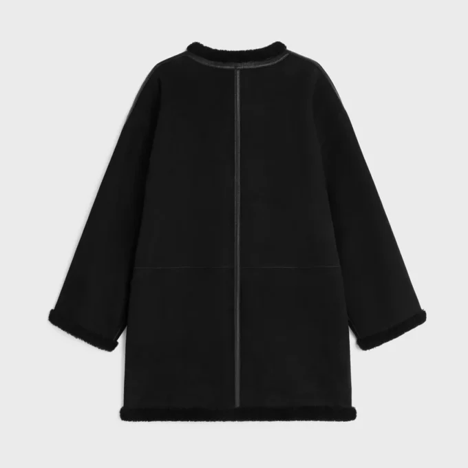 Mantel aus Wildleder Mantel aus Wildleder