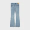 Marco-Jeans aus Stahlblau gewaschenem Denim Marco-Jeans aus Stahlblau gewaschenem Denim