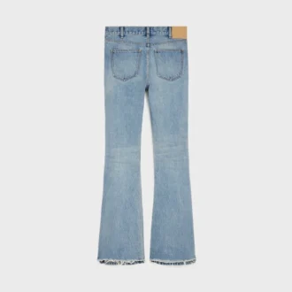 Marco-Jeans aus Stahlblau gewaschenem Denim Marco-Jeans aus Stahlblau gewaschenem Denim