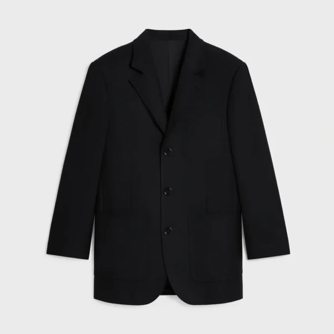 Maßgeschneiderte Jacke aus Kaschmirflanell