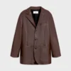Maßgeschneiderte Jacke aus weichem Lammleder