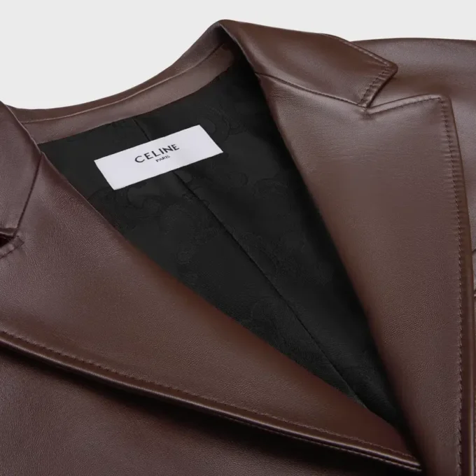 Maßgeschneiderte Jacke aus weichem Lammleder
