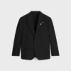 Maßgeschneiderte Jacke aus Wollgabardine