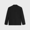 Maßgeschneiderte Jacke aus Wollgabardine