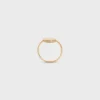 Medaille CELINE Ring aus Gelbgold und Diamanten