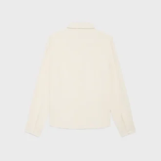 Mia-Bluse aus Seidenkrepp und Acetat
