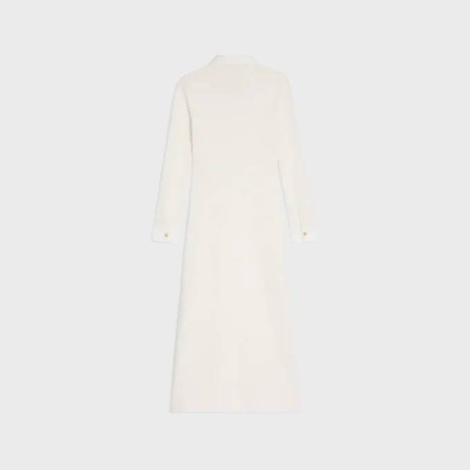 Midi-Polokleid aus gehäkelter Baumwolle Midi-Polokleid aus gehäkelter Baumwolle