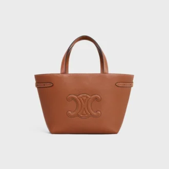 Mini Cabas Anais Cuir Triomphe aus genarbtem Kalbsleder