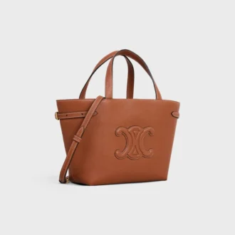 Mini Cabas Anais Cuir Triomphe aus genarbtem Kalbsleder