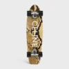 Mini Cruiser aus Holz mit Python- und CELINE-Print