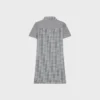 Mini-Hemdkleid aus Vichy-Seide Mini-Hemdkleid aus Vichy-Seide