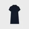 Mini-Polokleid aus Baumwollfrottee Mini-Polokleid aus Baumwollfrottee