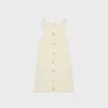 Mini-Schürzenkleid aus Baumwolle Mini-Schürzenkleid aus Baumwolle